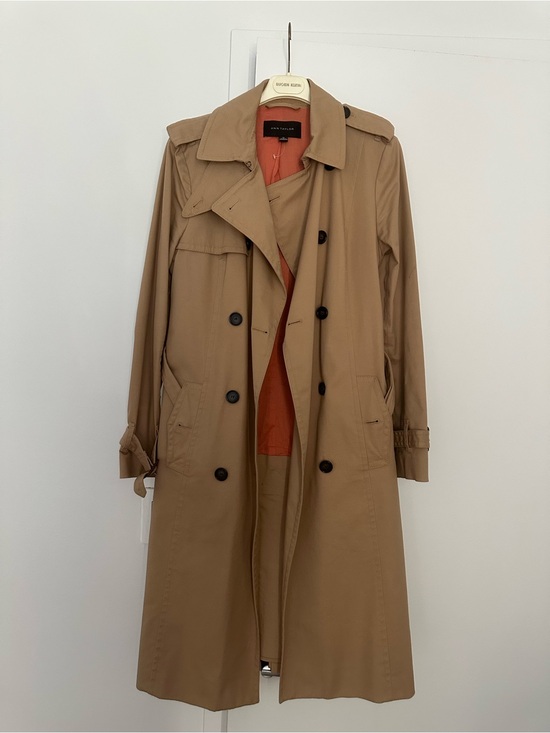 Ann Taylor Jackets & Blazers - Ann Taylor Tan Trench Coat